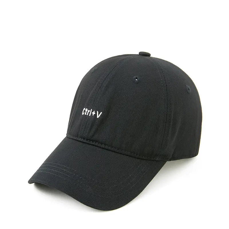 Men Pure Cotton Letter Embroidered Baseball Cap - Image 13