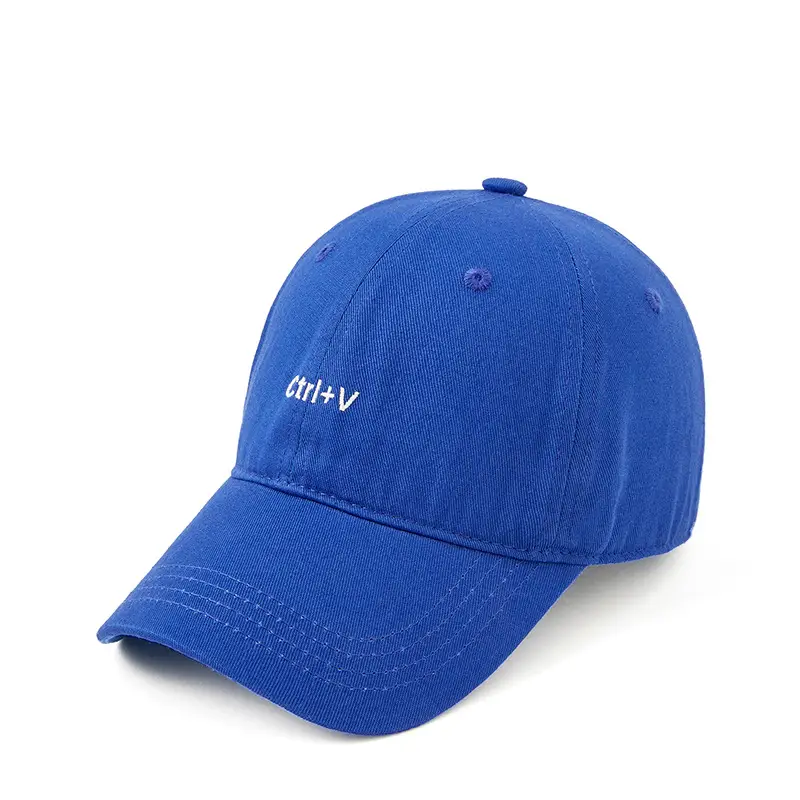 Men Pure Cotton Letter Embroidered Baseball Cap - Image 5