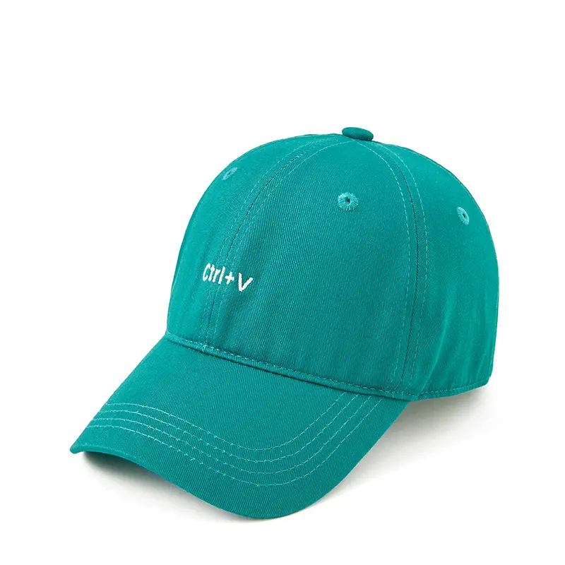 Men Pure Cotton Letter Embroidered Baseball Cap - Image 6