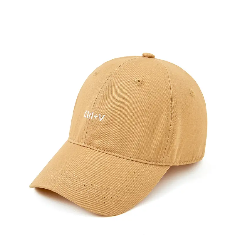 Men Pure Cotton Letter Embroidered Baseball Cap - Image 8