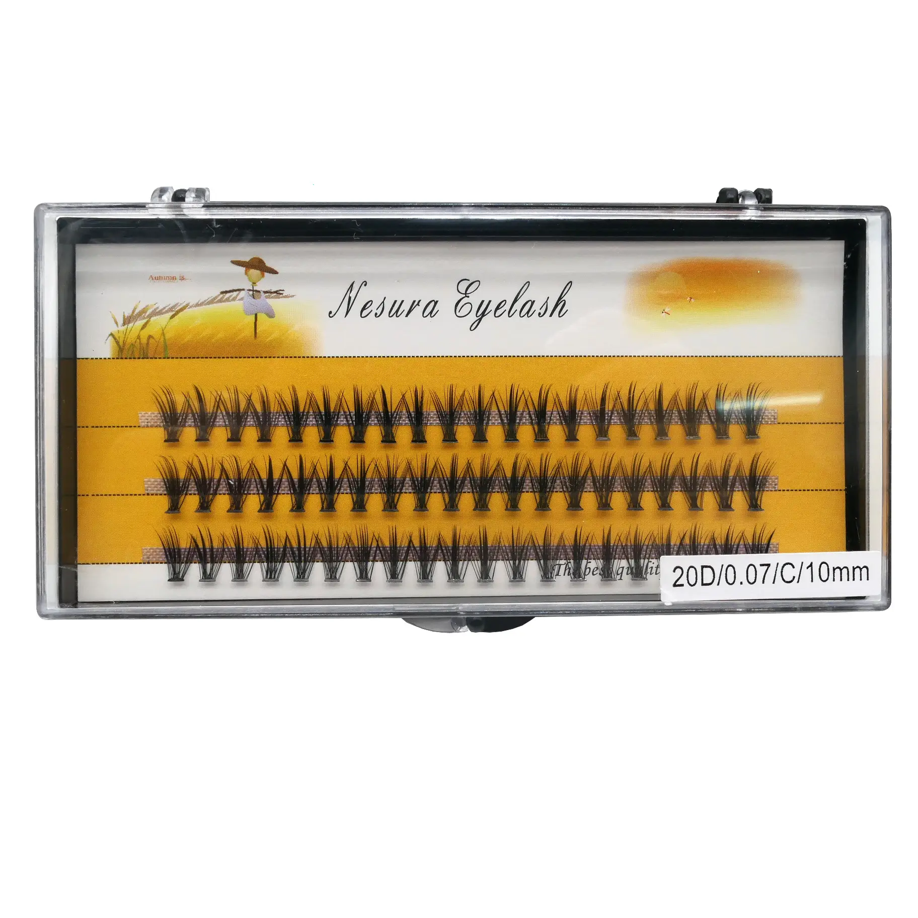 12mm Curl Eyelashes Cross Border Grafting Set