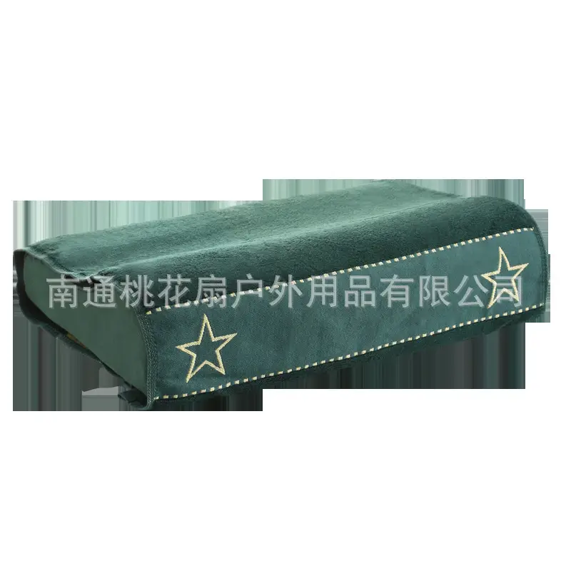 Bamboo Charcoal Pillow Towel Navy Blue Single Size - Image 17