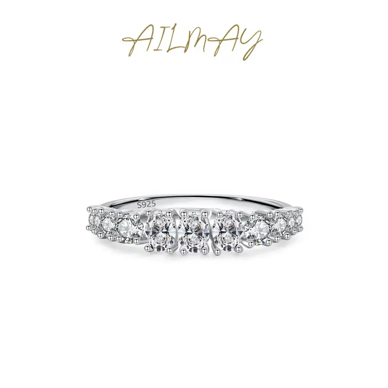 New Korean Style s925 Silver Ring Women's Elegant All-match Closed Mouth Ring - Image 5