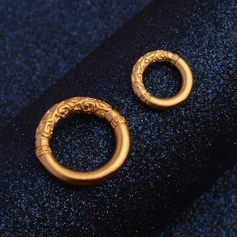 Gold Hoop Earrings for Women Small Ranging Design
