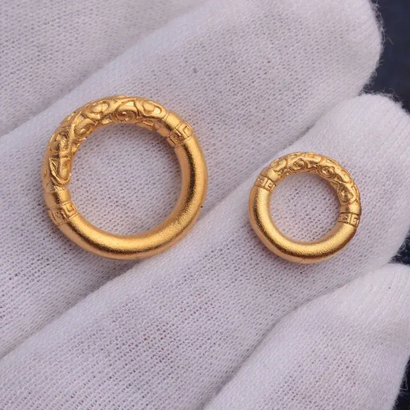 Gold Hoop Earrings for Women Small Ranging Design