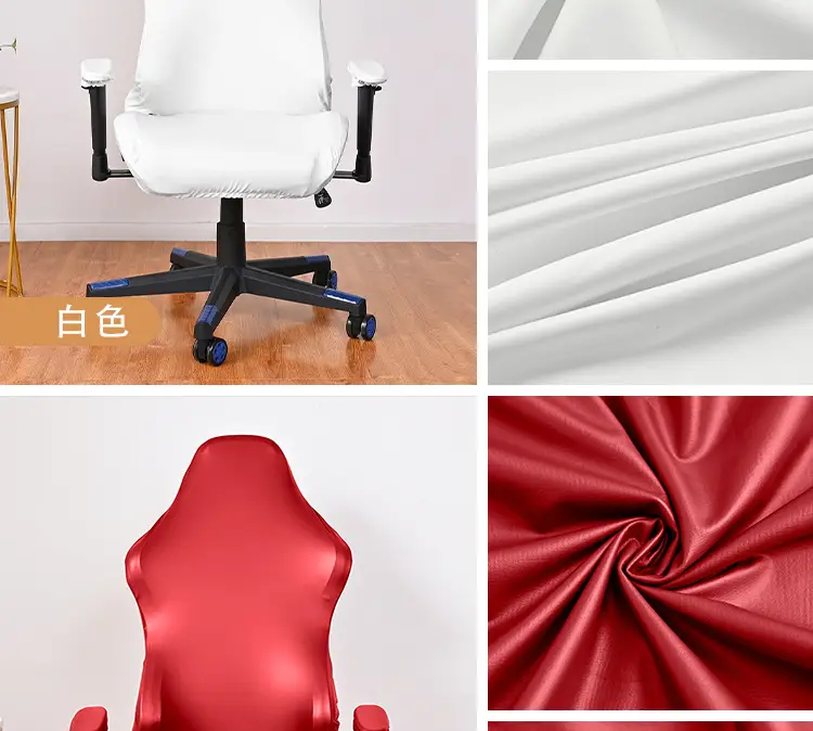 Black Waterproof Anti-Scratch Stretch Chair Cover — feature 15