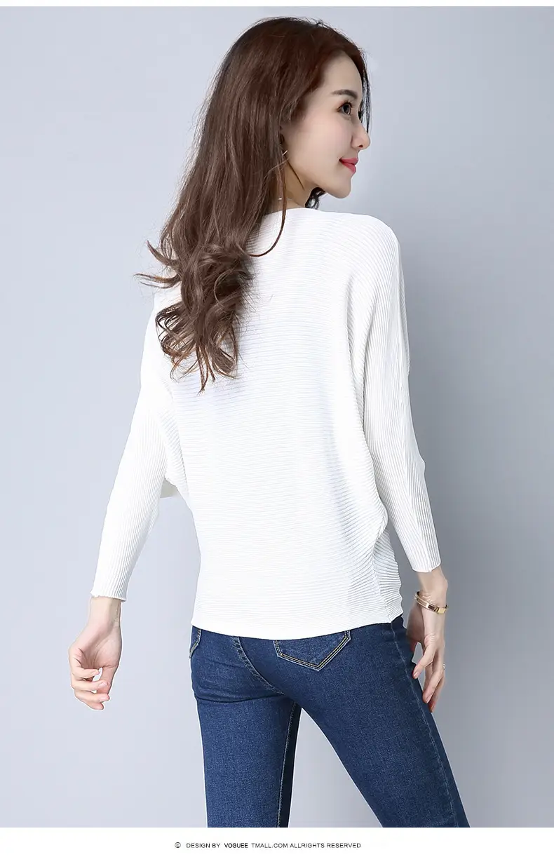Purple Loose Knit Sweater for Women 2025 Spring Autumn — feature 21