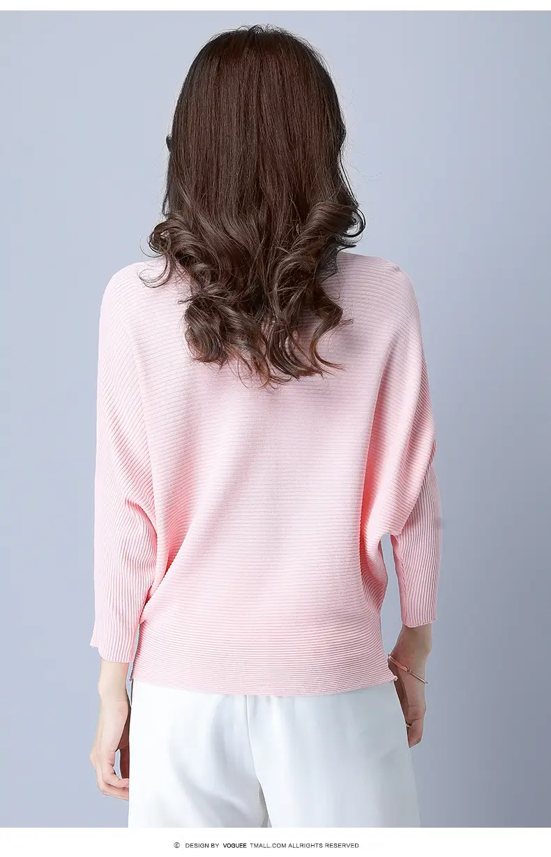 Purple Loose Knit Sweater for Women 2025 Spring Autumn — feature 51