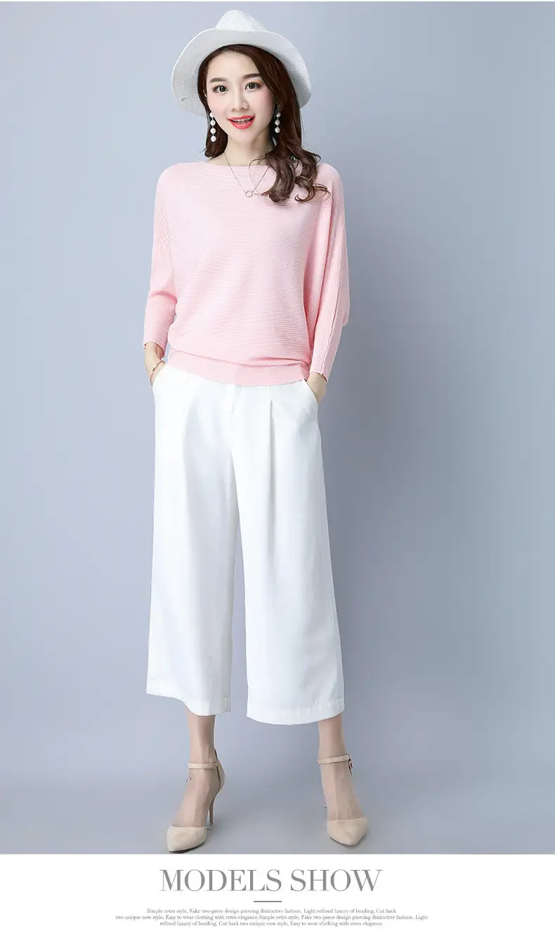 Purple Loose Knit Sweater for Women 2025 Spring Autumn — feature 52