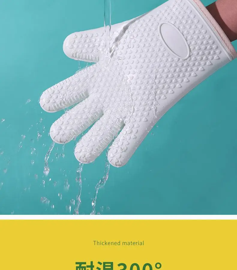 Anti-Scald Heat Insulation Gloves for Kitchen Microwave Baking Oven — feature 14