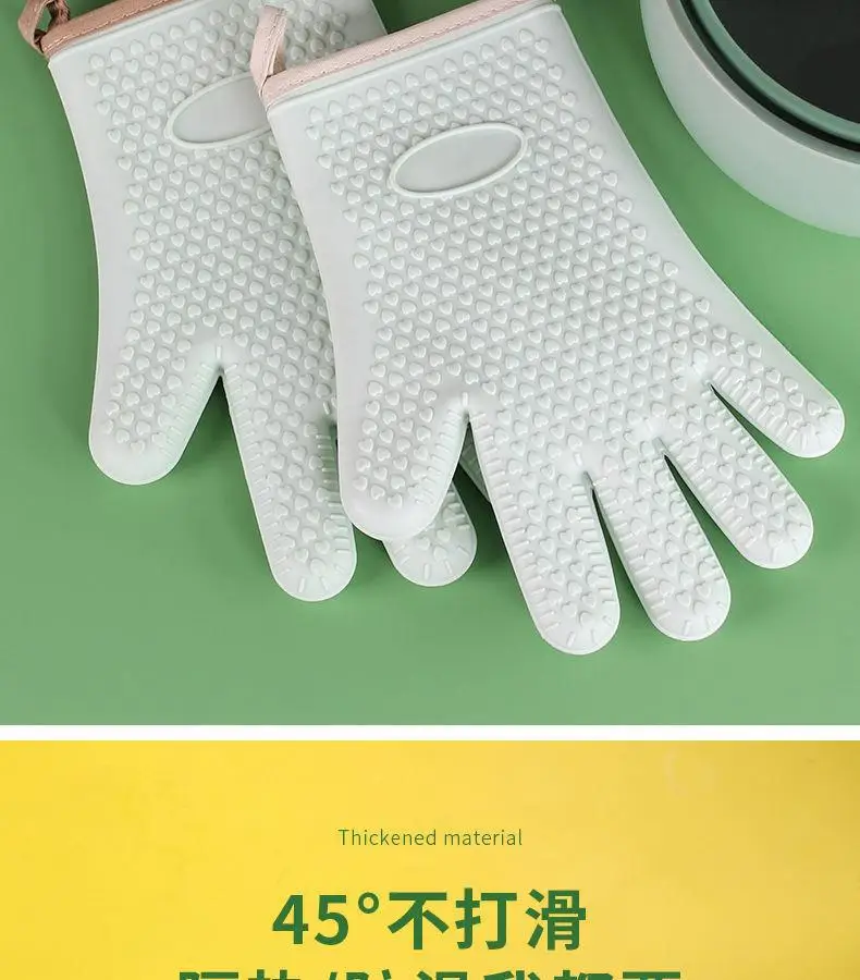 Anti-Scald Heat Insulation Gloves for Kitchen Microwave Baking Oven — feature 8