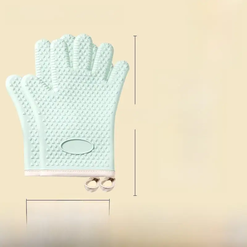 Anti-Scald Heat Insulation Gloves for Kitchen Microwave Baking Oven - Image 2