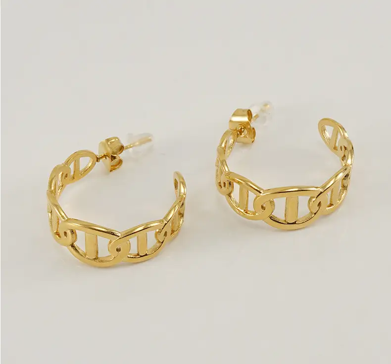 18K Gold Crossbody Earrings for Women — feature 19
