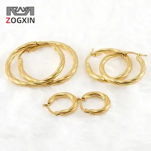 18K Gold Crossbody Earrings for Women — feature 3