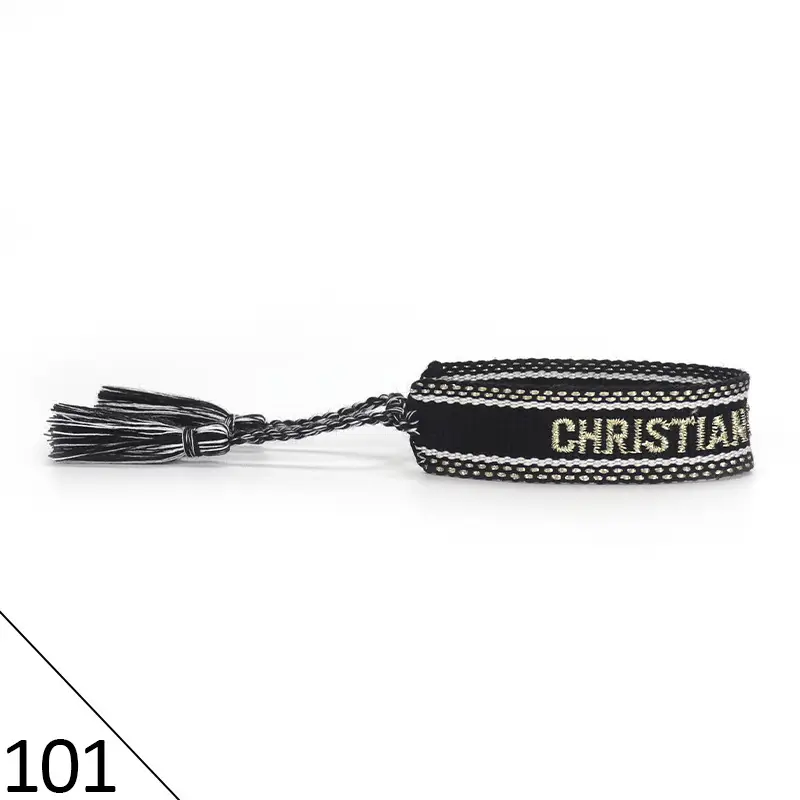 Hand-Rope Embroidered Bracelet with Tassel for Men - Image 101