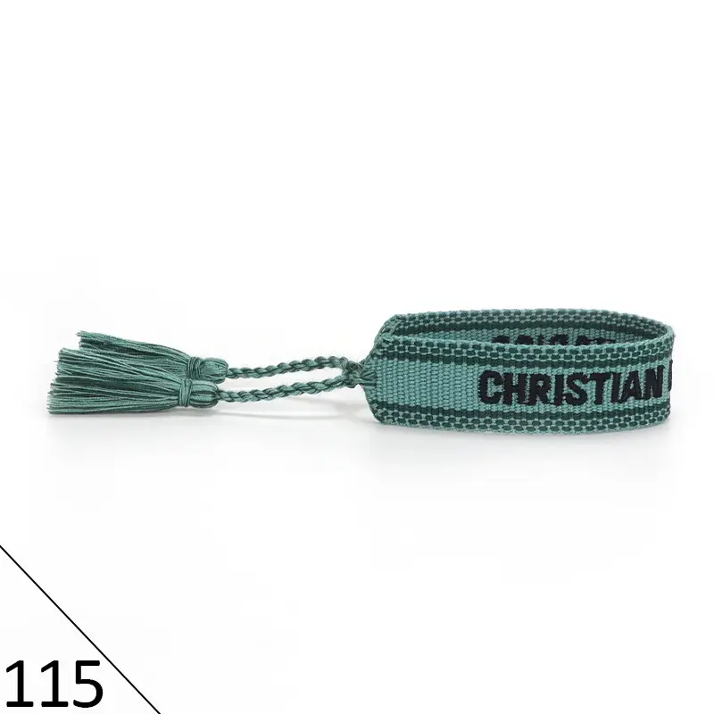 Hand-Rope Embroidered Bracelet with Tassel for Men - Image 115
