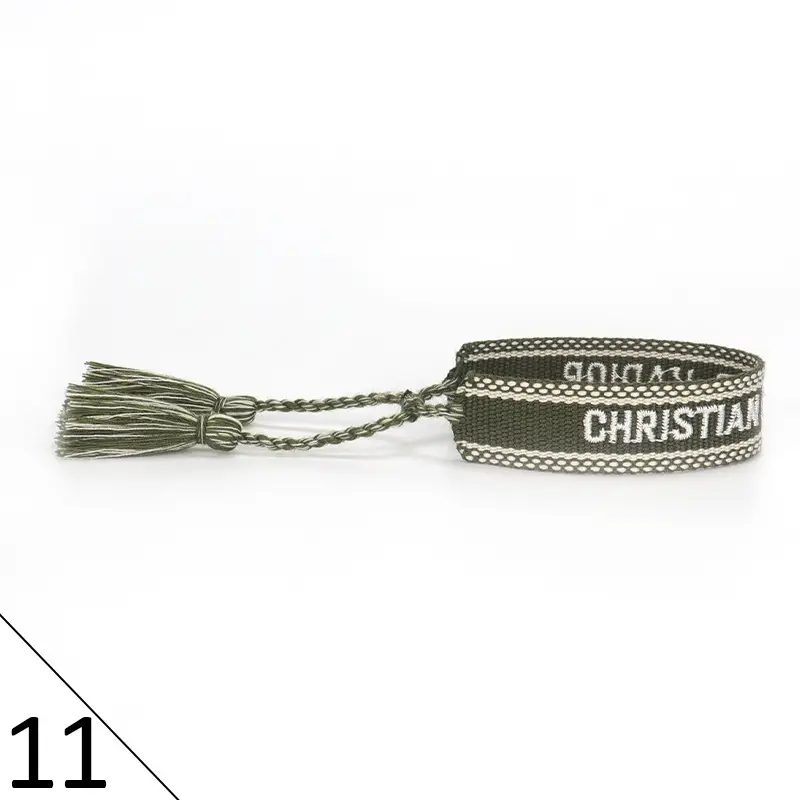 Hand-Rope Embroidered Bracelet with Tassel for Men - Image 12