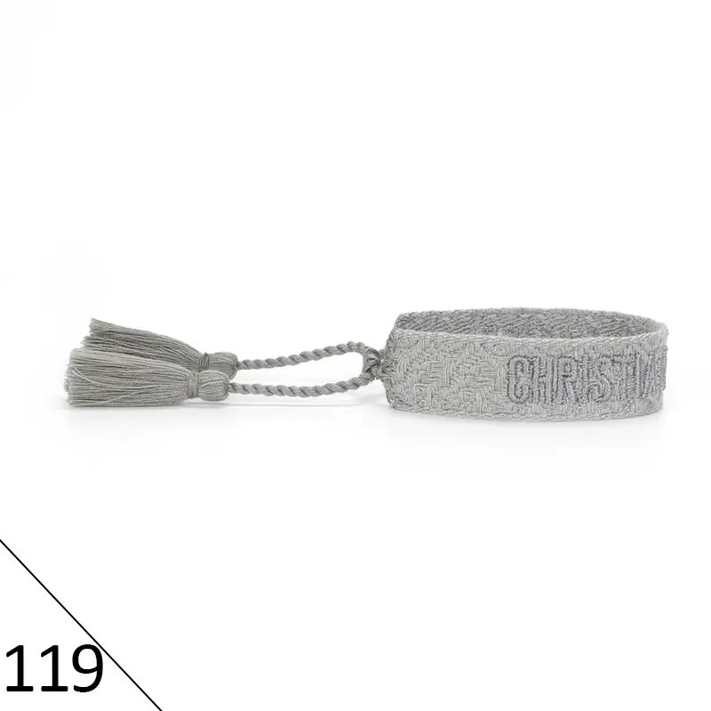 Hand-Rope Embroidered Bracelet with Tassel for Men - Image 119