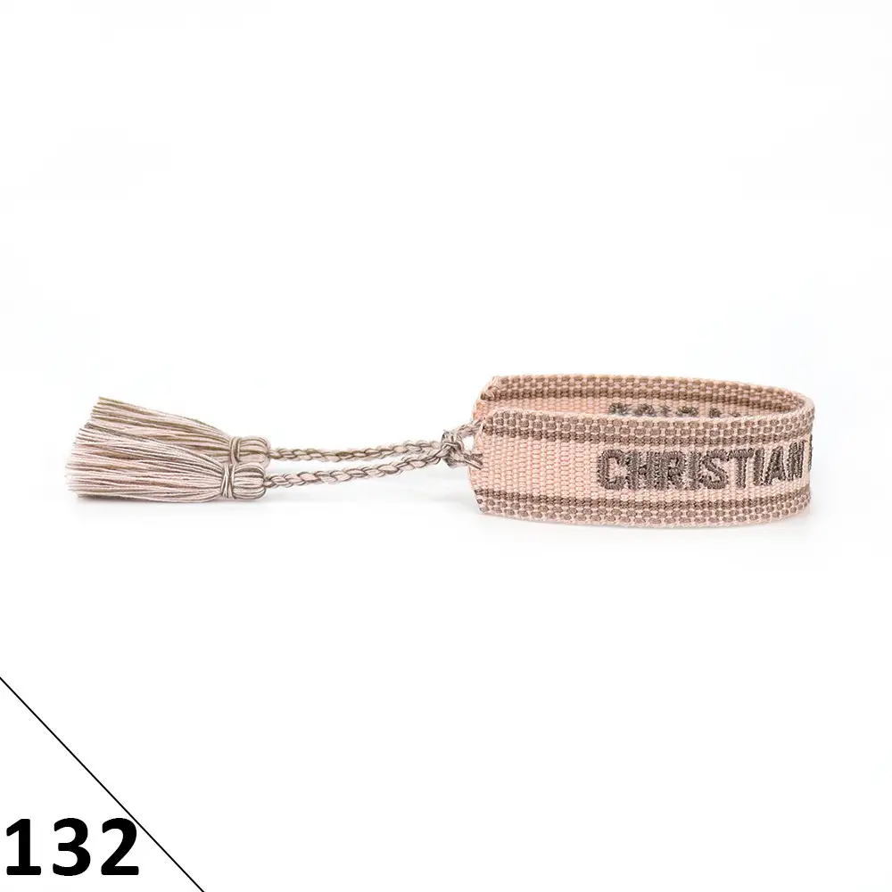 Hand-Rope Embroidered Bracelet with Tassel for Men - Image 132