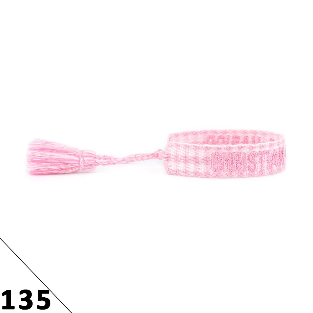 Hand-Rope Embroidered Bracelet with Tassel for Men - Image 135