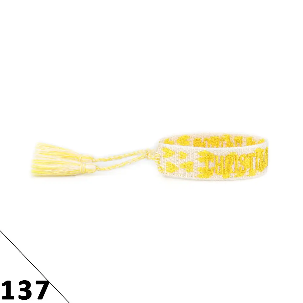 Hand-Rope Embroidered Bracelet with Tassel for Men - Image 137
