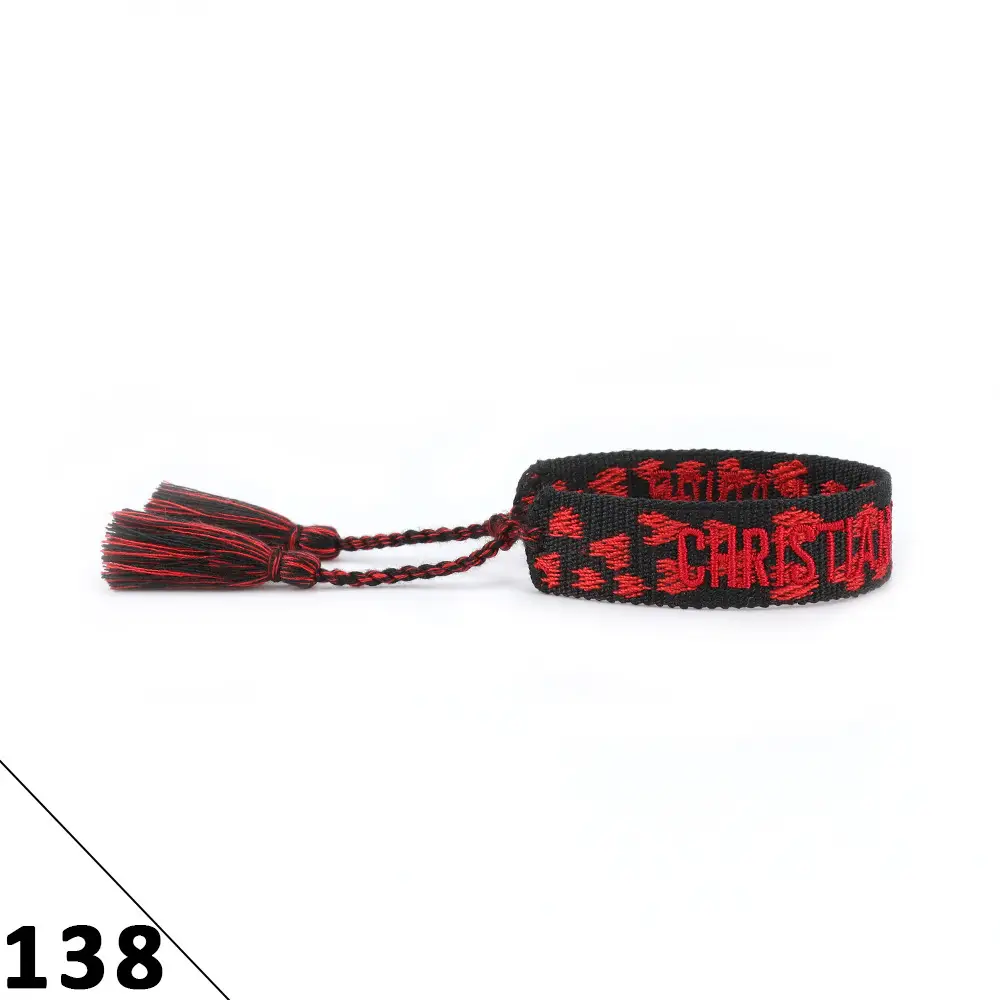 Hand-Rope Embroidered Bracelet with Tassel for Men - Image 138