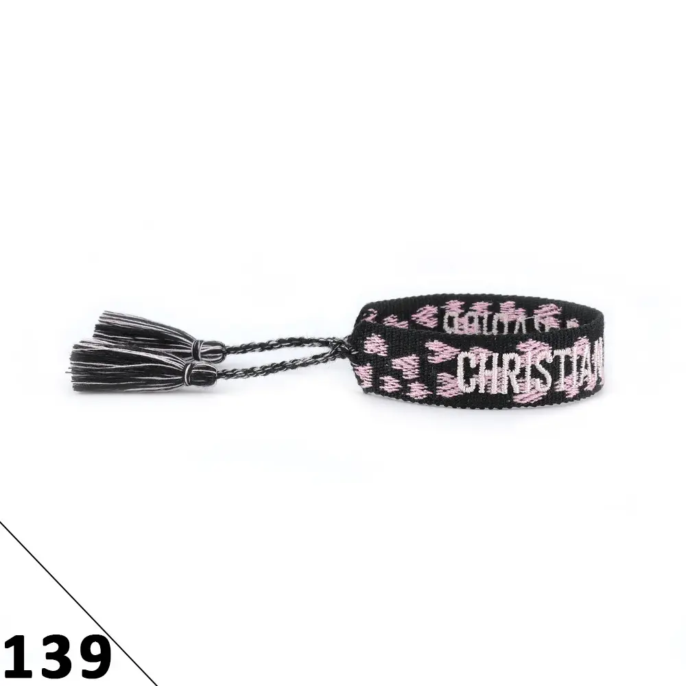 Hand-Rope Embroidered Bracelet with Tassel for Men - Image 139
