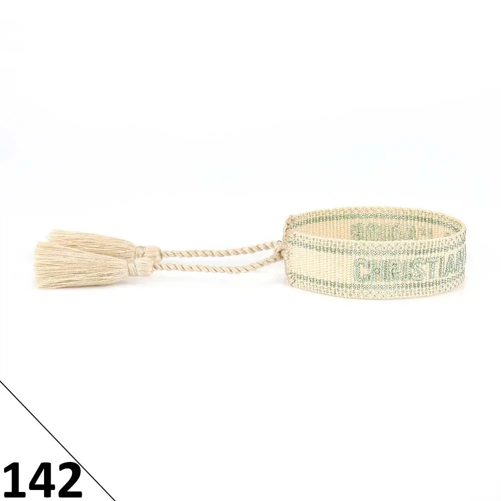 Hand-Rope Embroidered Bracelet with Tassel for Men - Image 142
