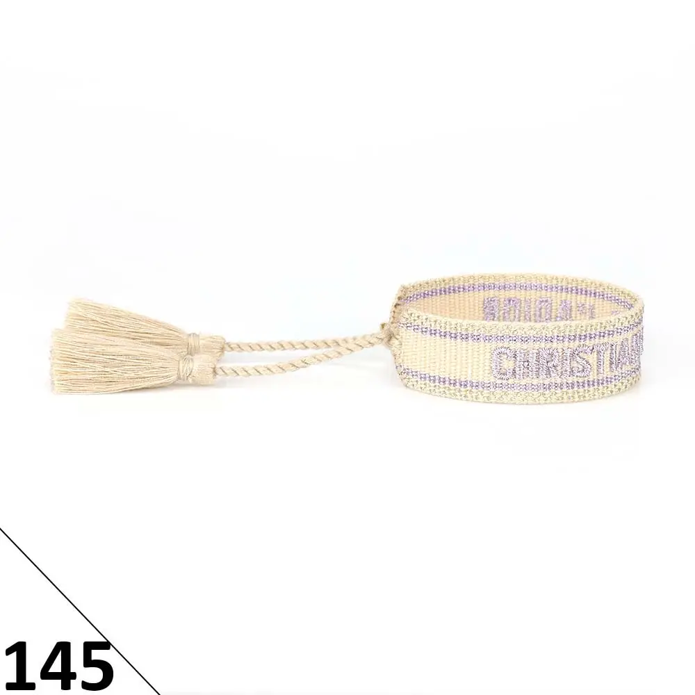 Hand-Rope Embroidered Bracelet with Tassel for Men - Image 145