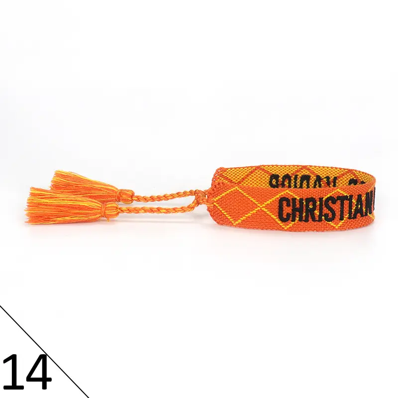 Hand-Rope Embroidered Bracelet with Tassel for Men - Image 15