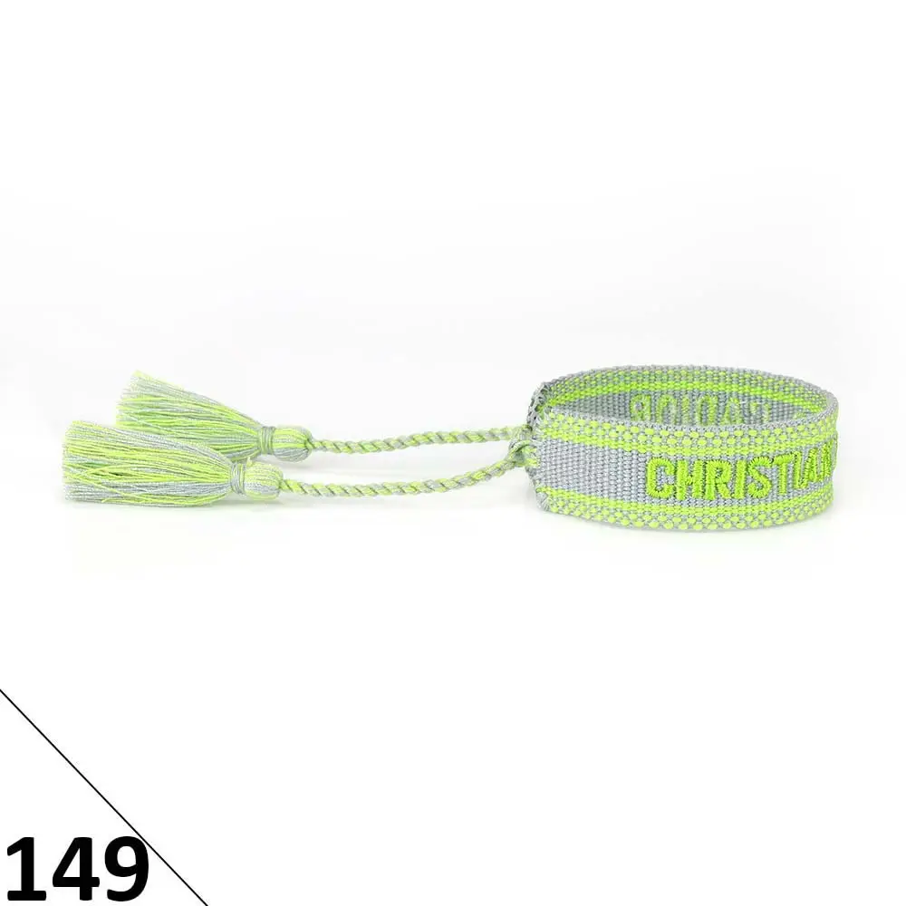 Hand-Rope Embroidered Bracelet with Tassel for Men - Image 149