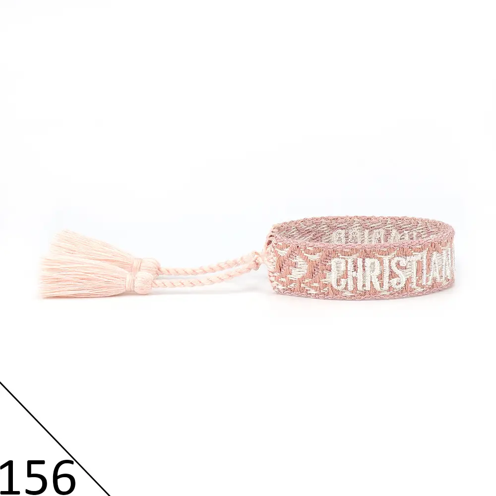 Hand-Rope Embroidered Bracelet with Tassel for Men - Image 156