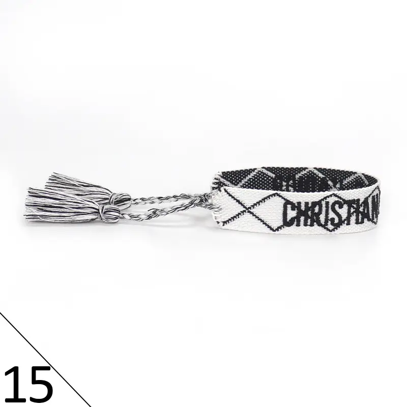 Hand-Rope Embroidered Bracelet with Tassel for Men - Image 16