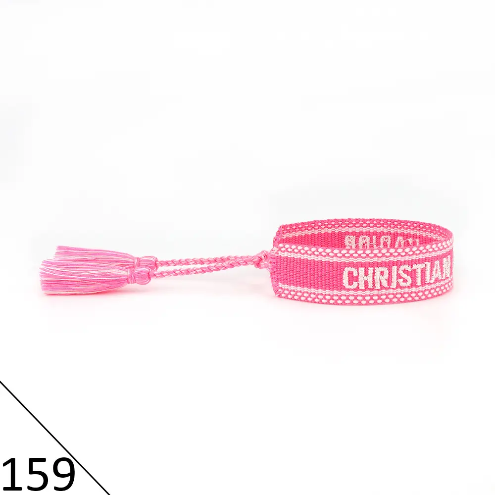 Hand-Rope Embroidered Bracelet with Tassel for Men - Image 159