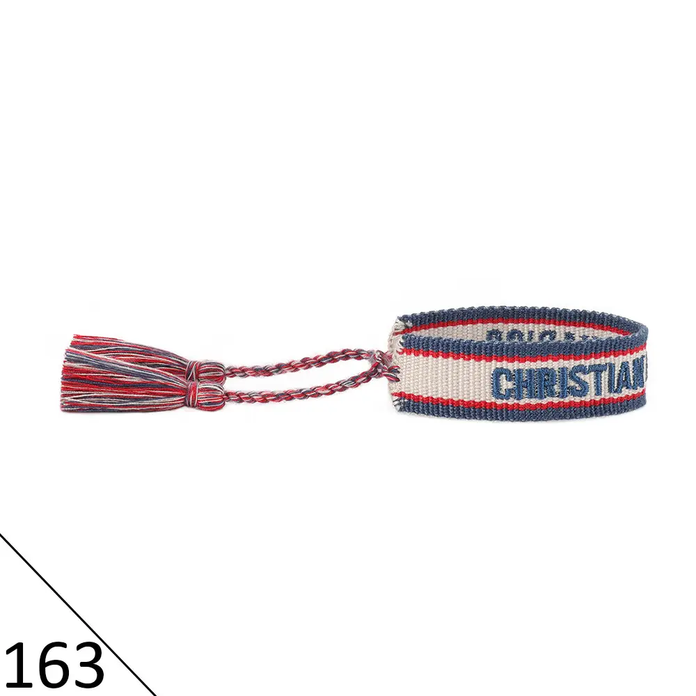 Hand-Rope Embroidered Bracelet with Tassel for Men - Image 163