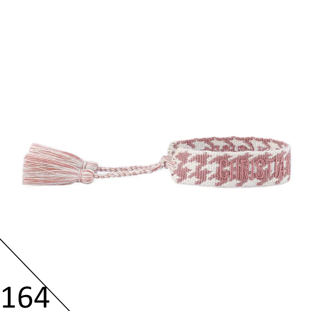 Hand-Rope Embroidered Bracelet with Tassel for Men - Image 164
