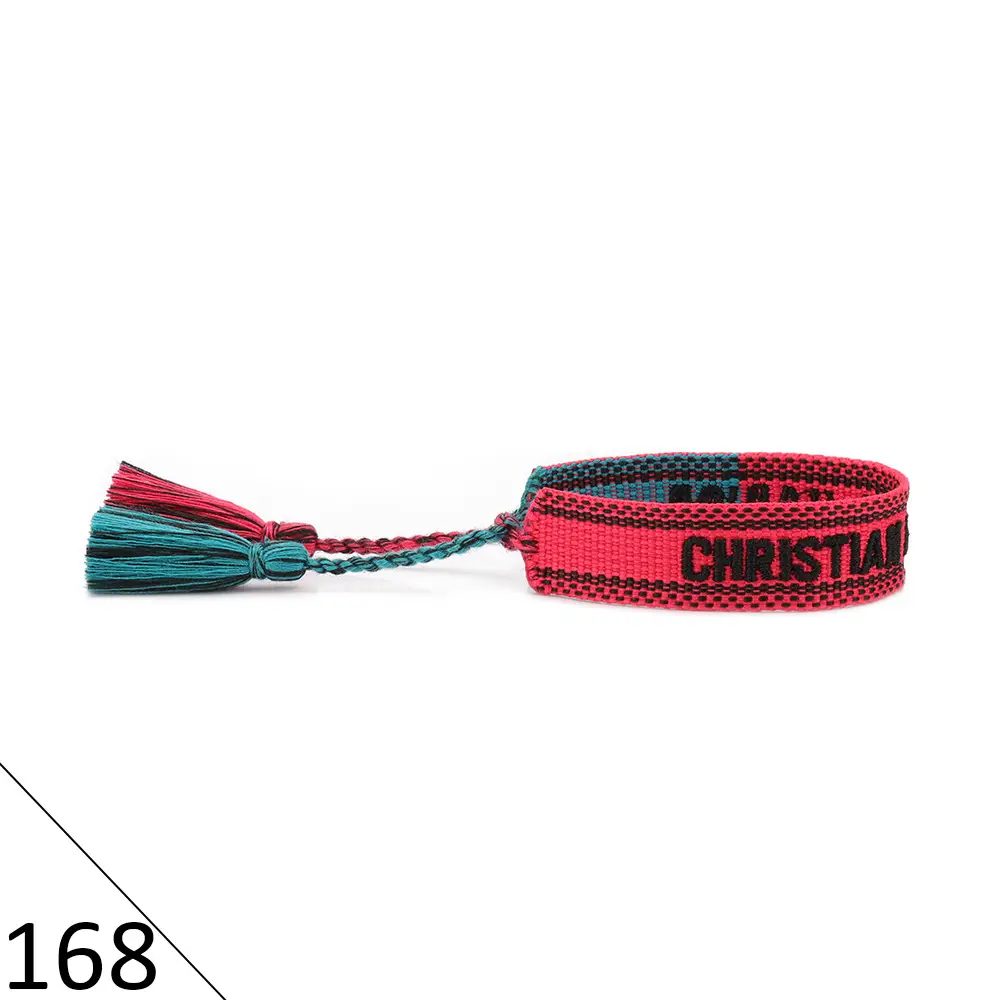 Hand-Rope Embroidered Bracelet with Tassel for Men - Image 168