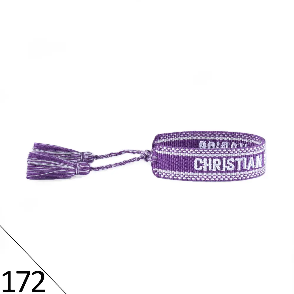 Hand-Rope Embroidered Bracelet with Tassel for Men - Image 172