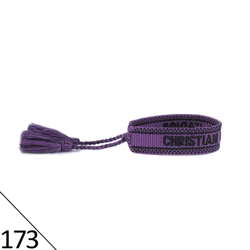 Hand-Rope Embroidered Bracelet with Tassel for Men - Image 173