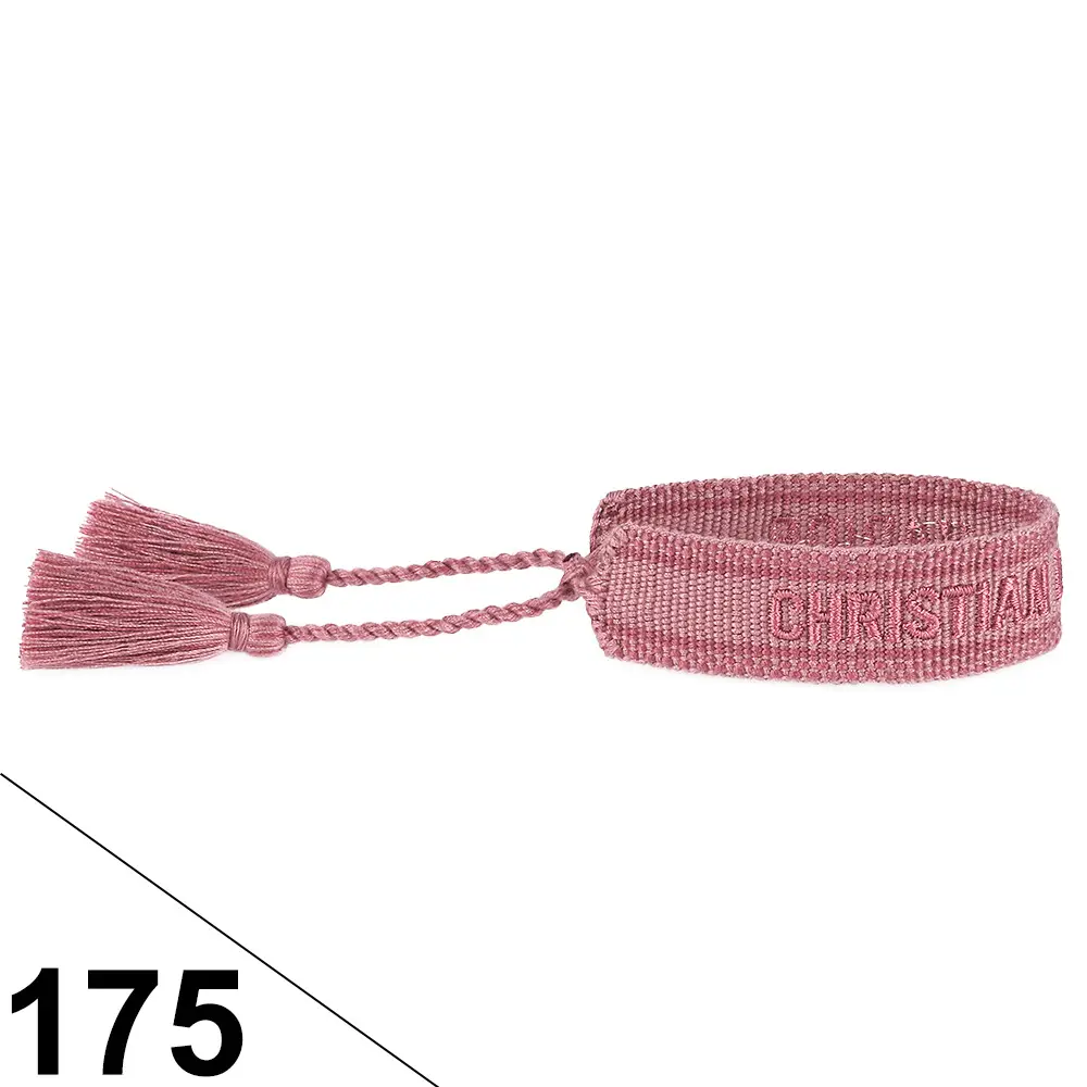Hand-Rope Embroidered Bracelet with Tassel for Men - Image 175