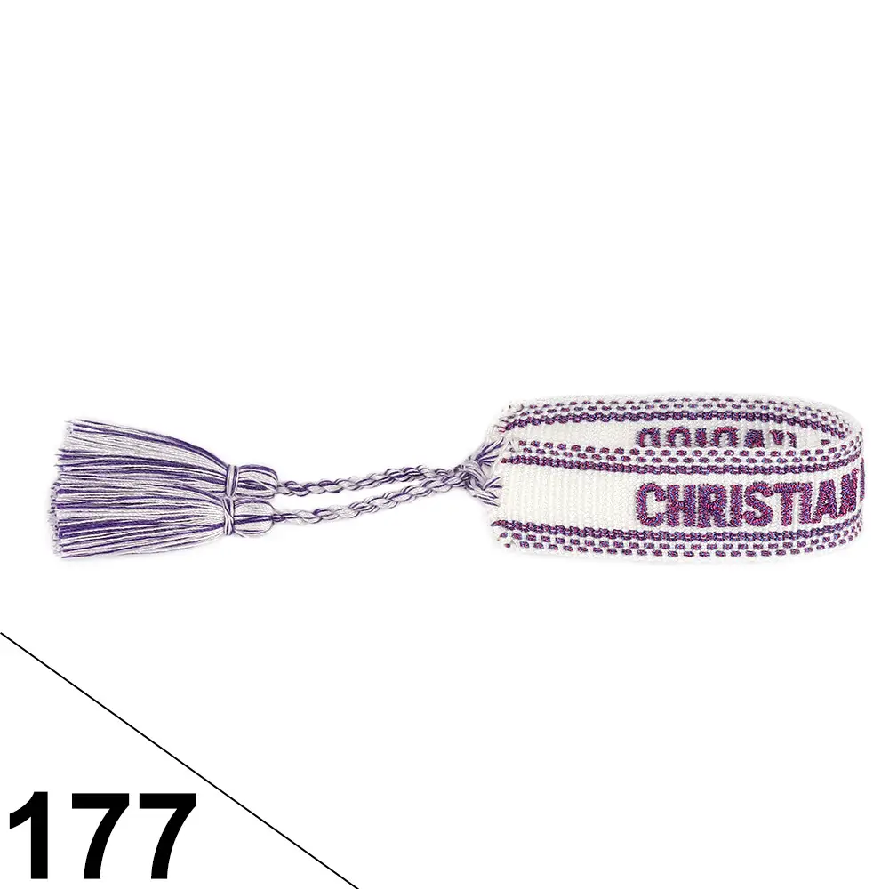 Hand-Rope Embroidered Bracelet with Tassel for Men - Image 177