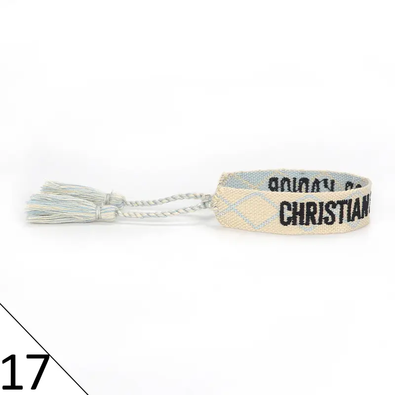 Hand-Rope Embroidered Bracelet with Tassel for Men - Image 18