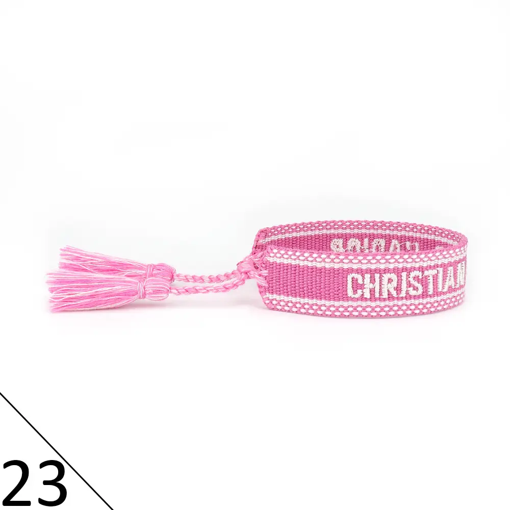 Hand-Rope Embroidered Bracelet with Tassel for Men - Image 24