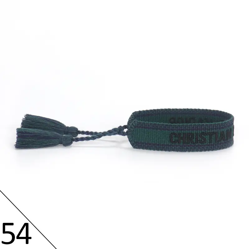 Hand-Rope Embroidered Bracelet with Tassel for Men - Image 55