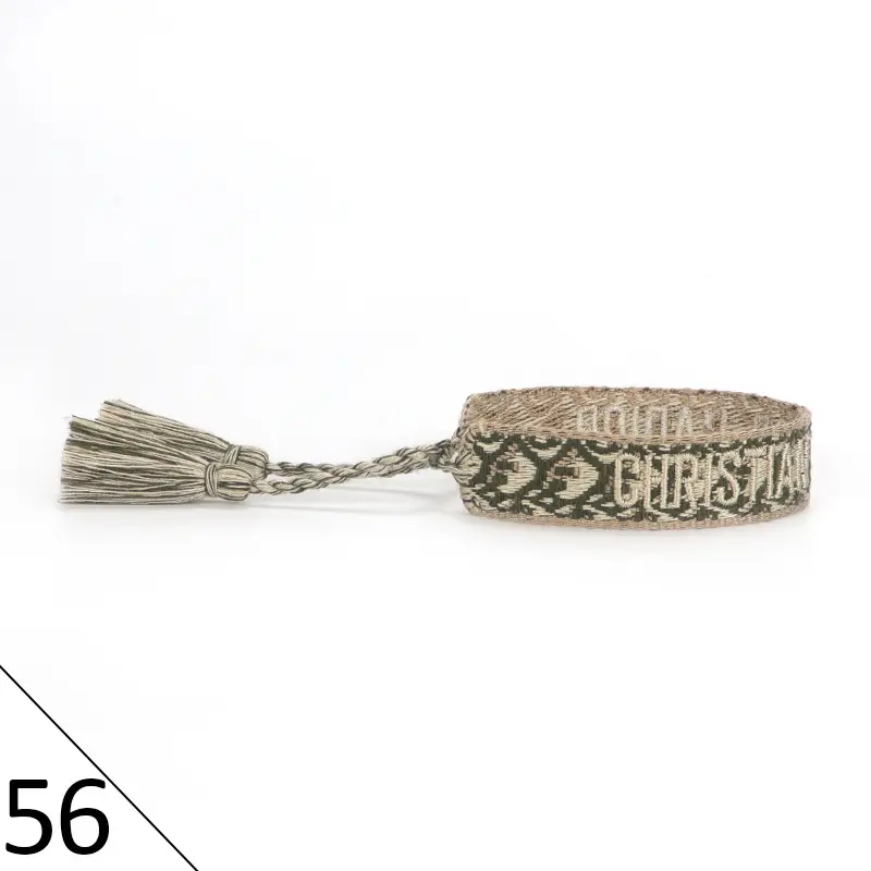 Hand-Rope Embroidered Bracelet with Tassel for Men - Image 57