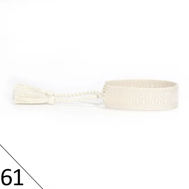 Hand-Rope Embroidered Bracelet with Tassel for Men - Image 62