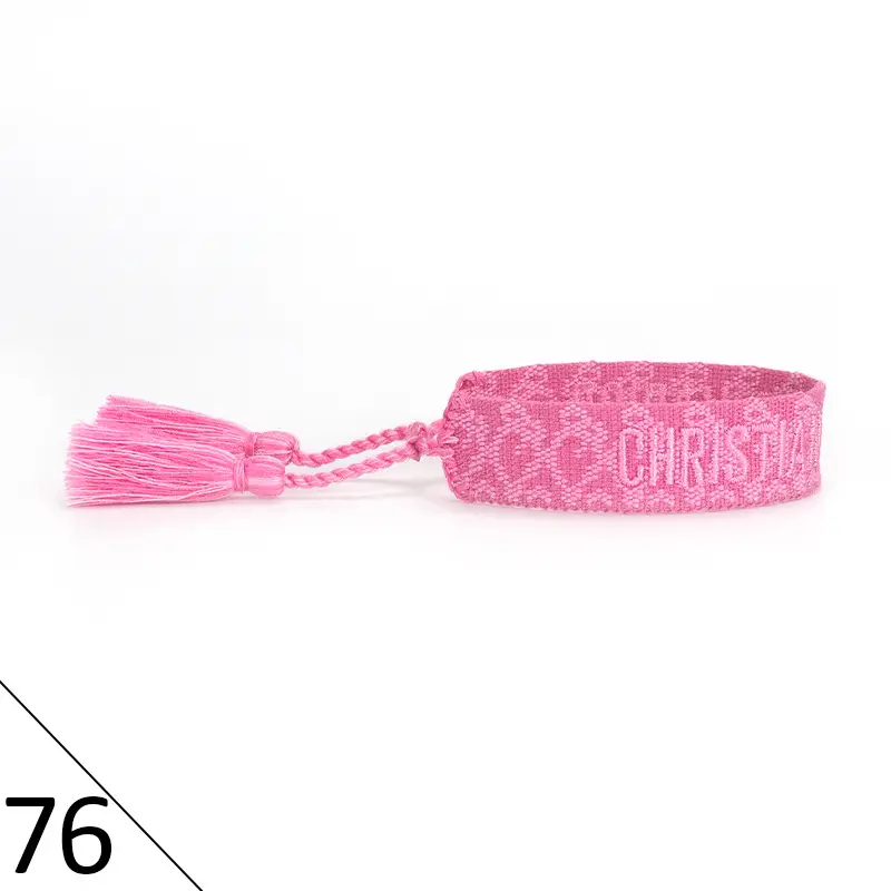 Hand-Rope Embroidered Bracelet with Tassel for Men - Image 76