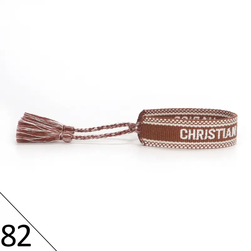 Hand-Rope Embroidered Bracelet with Tassel for Men - Image 82
