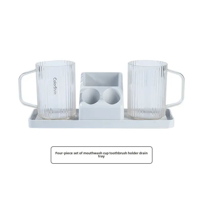 Transparent Toothbrush Holder 8.5x8.5x10cm - Image 5