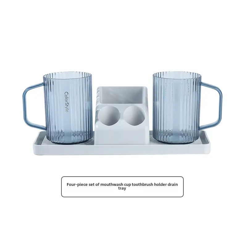 Transparent Toothbrush Holder 8.5x8.5x10cm - Image 6